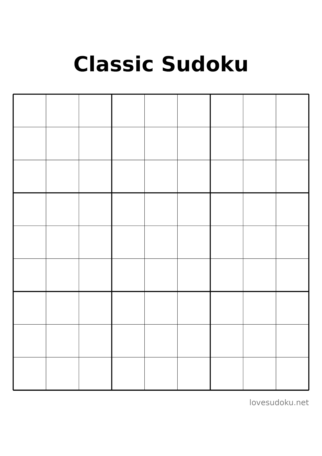 simple sudoku puzzles